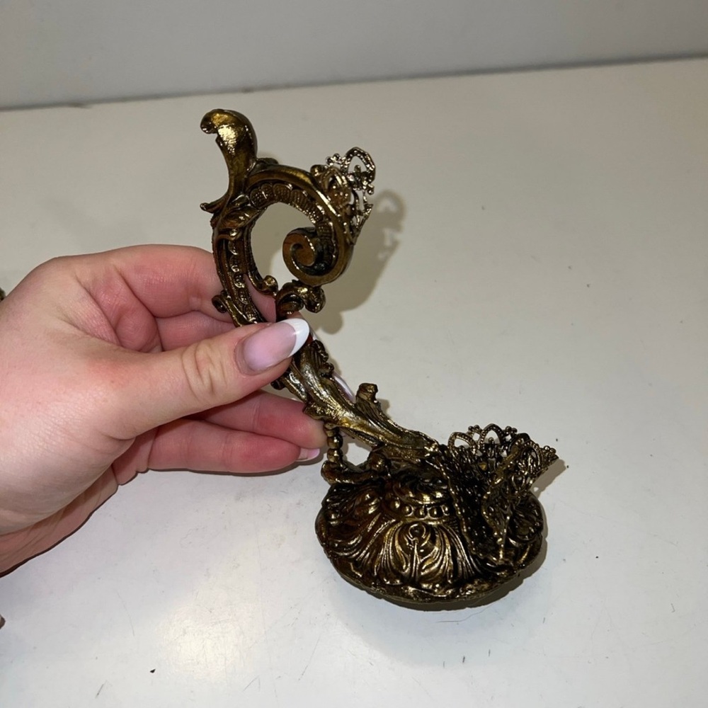 Two brass holders - Picture 4 of 8